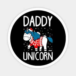 Matching Unicorn Ugly Christmas Sweatshirts Magnet